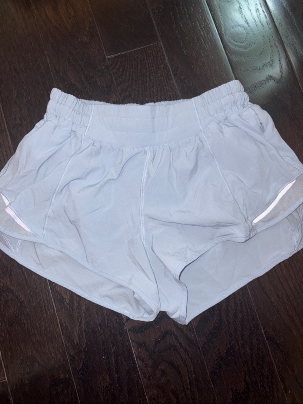 lululemon athletica Light Gray Athletic Shorts